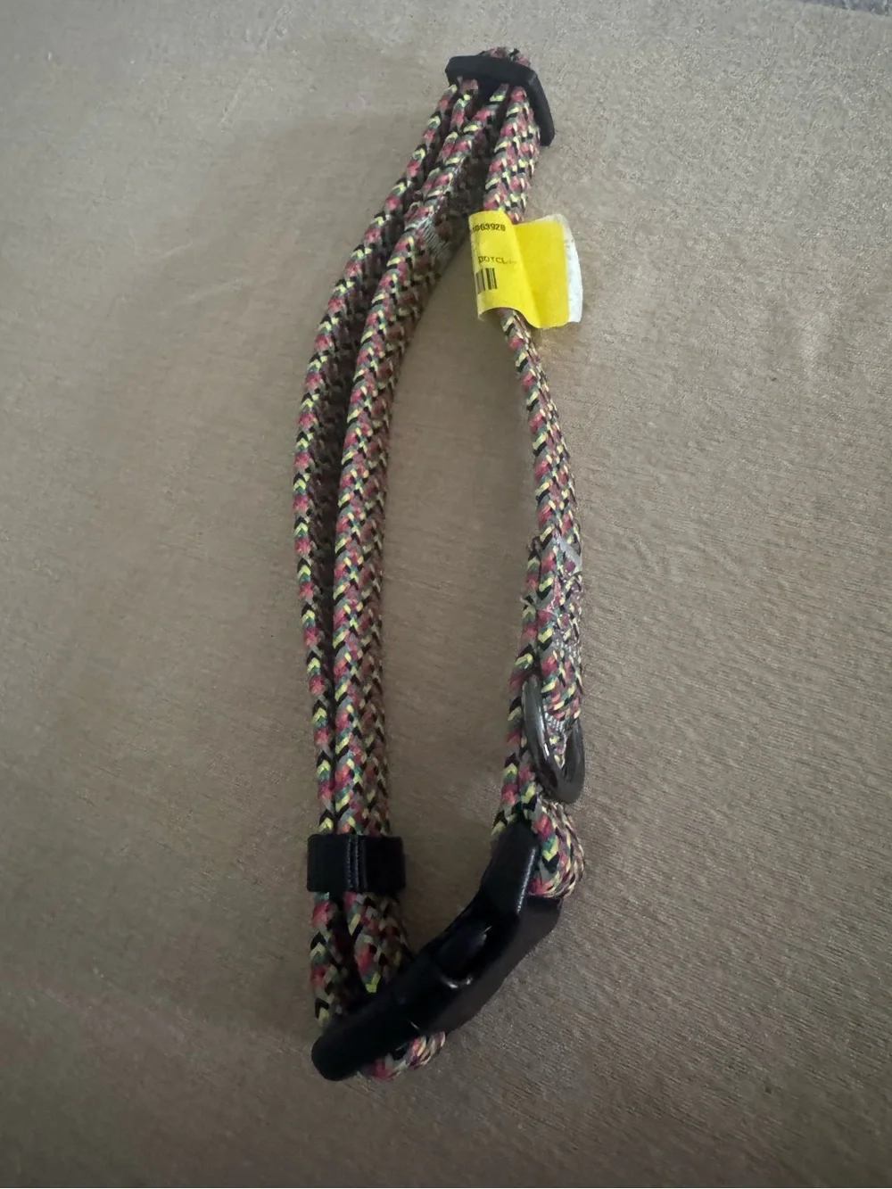 Woven Multicolor Rope Dog Leash